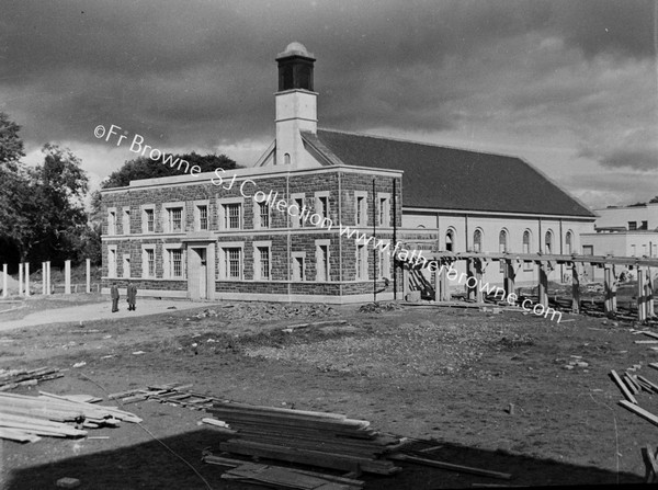 NEW MENTAL  HOSPITAL (ARCHIT:R.BOYD BARRATTY) DINING HALL BEHIND